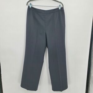 ♡ Suit Studio Pinstriped Dress Pants Black with White Size 12